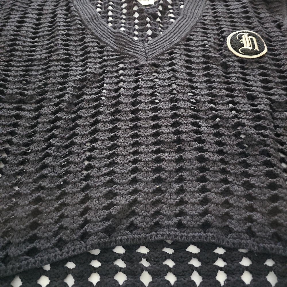 Black Knit Vest